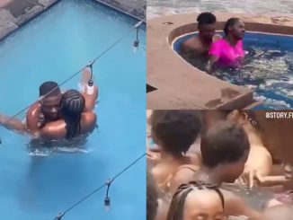 Leaked Video of a Married Man and Woman Knacking Each other inside Public Swimming Pool (Watch Now)