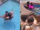 Leaked Video of a Married Man and Woman Knacking Each other inside Public Swimming Pool (Watch Now)