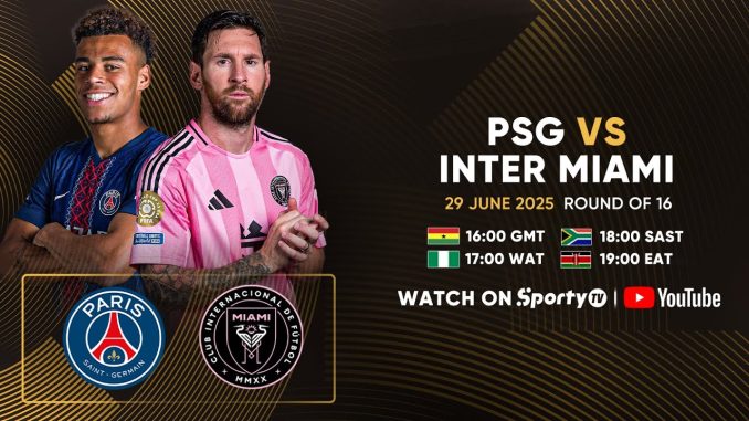 LIVESTREAM: Paris Saint-Germain vs Inter Miami | FIFA Club World Cup Round of 16
