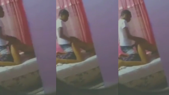 Doggy Style: Naija Brother Secretly Record Roommate Pounding SS3 Girl Hardly